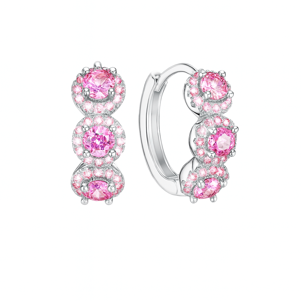 Forbidden Fruit Diamonds Earrings 14K Plated