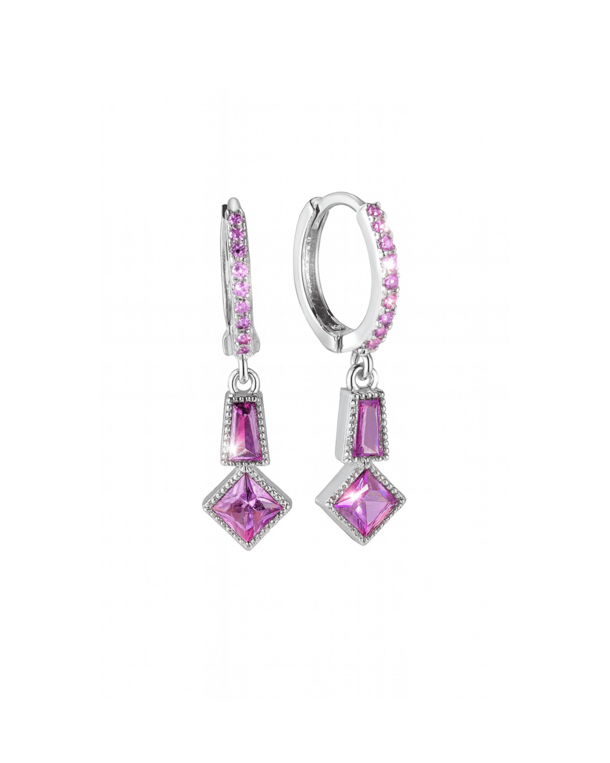 Twilight Crystals Earrings 14K Plated